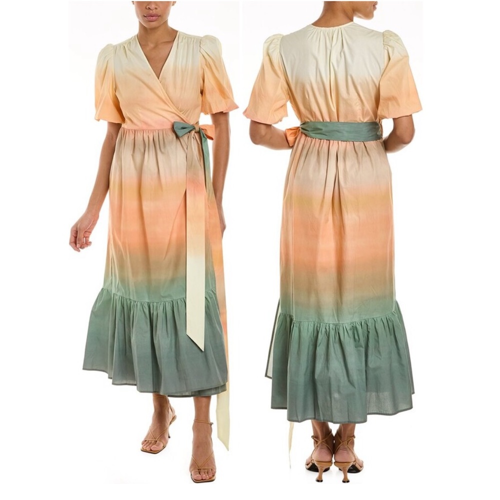 MARIE OLIVER Ombré Wrap Rena Dress